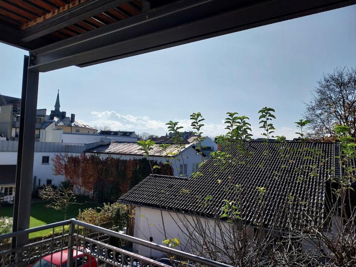 Bad Aibling City Apartment - Alpenblick Extérieur photo