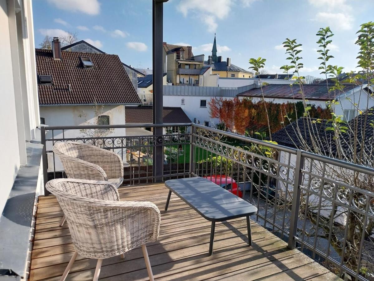 Bad Aibling City Apartment - Alpenblick Extérieur photo